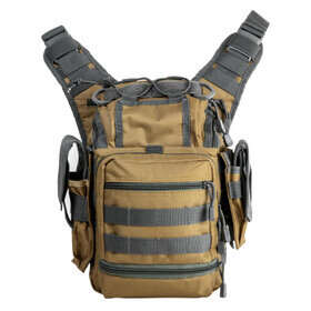NcSTAR VISM first responders utility bag comes in tan and gray